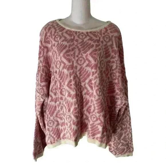 Vintage CST Studio | Sweater  Crewneck 1980's 90's Pullover- Size 50 - Picture 1 of 9